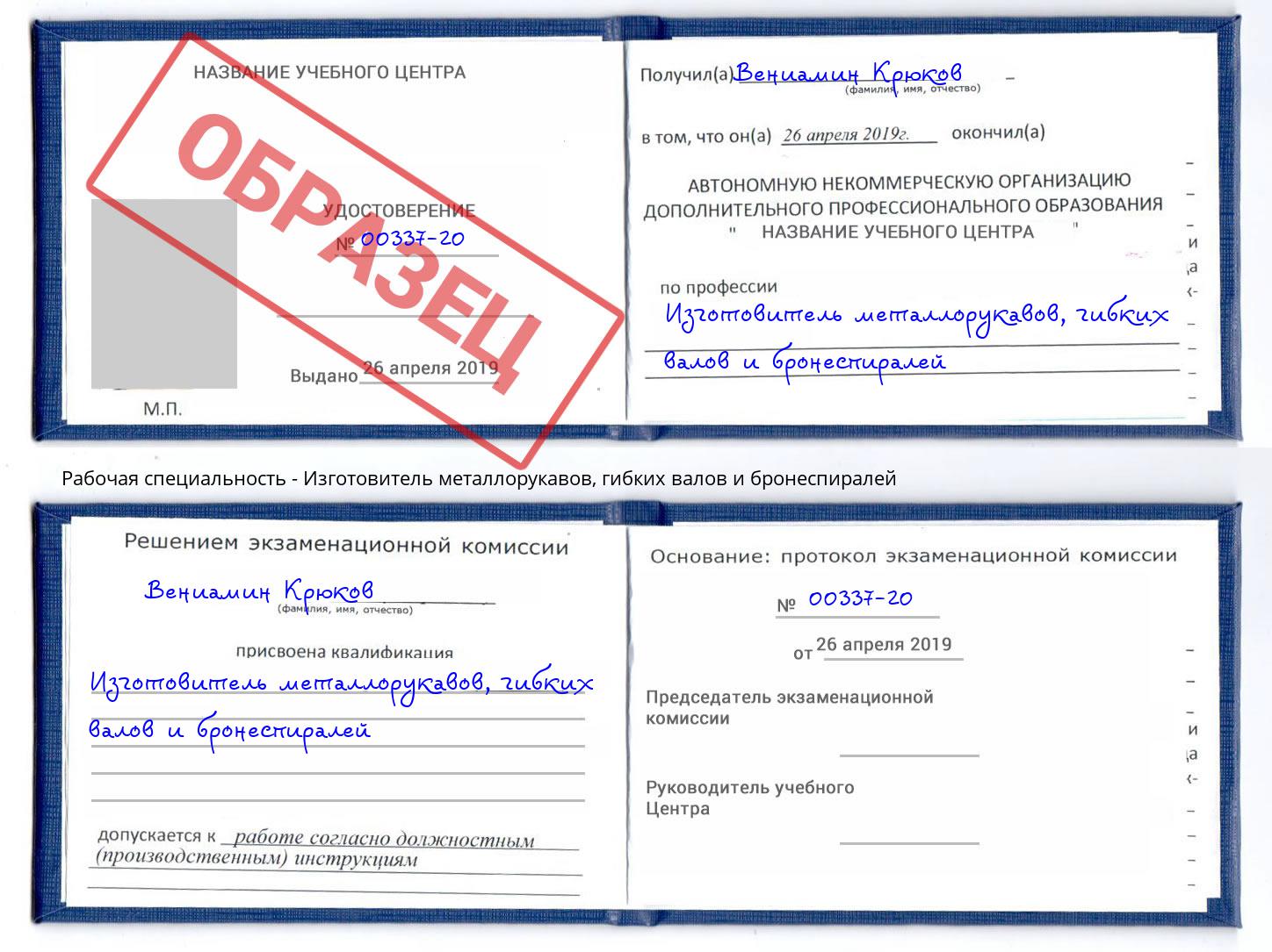 Изготовитель металлорукавов, гибких валов и бронеспиралей Надым